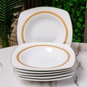 Service à Table 47 Pièces en Porcelaine Florence M1