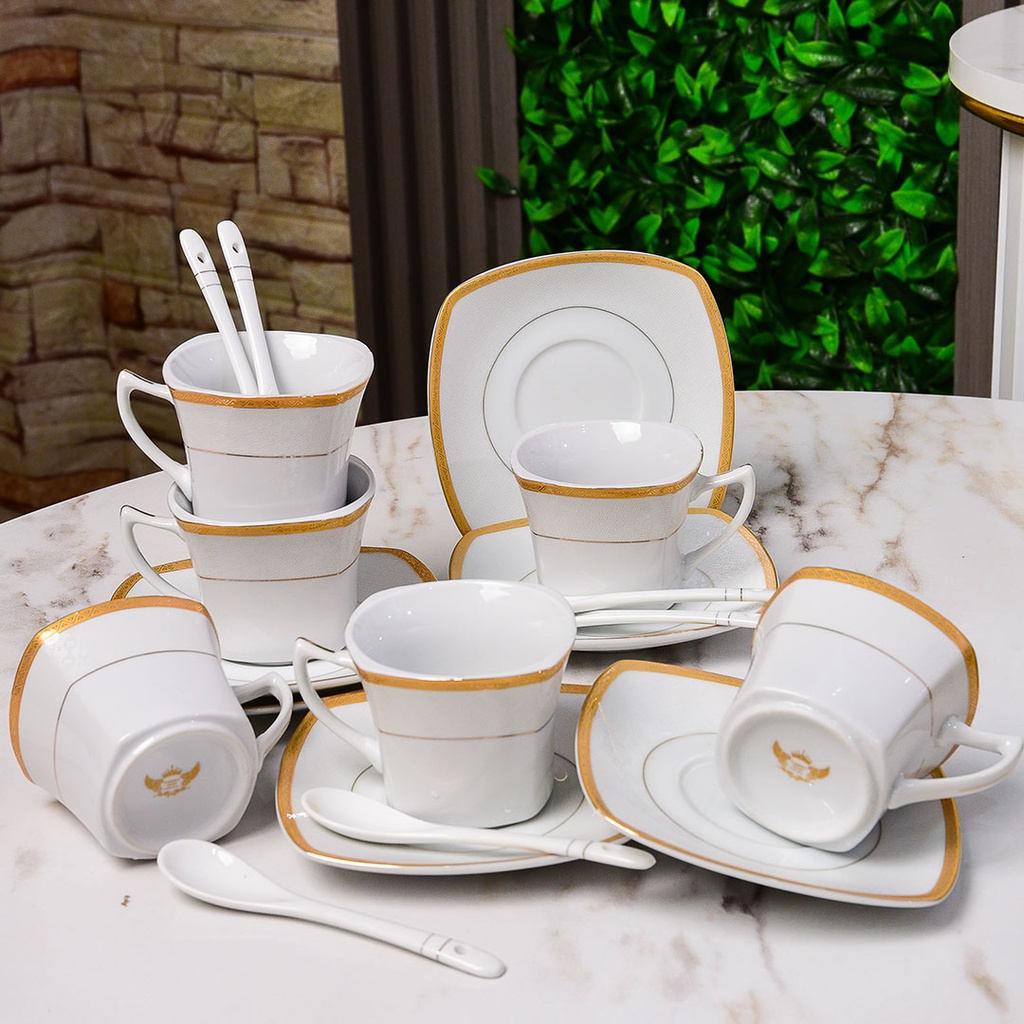 Service à Table 47 Pièces en Porcelaine Florence M2