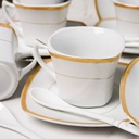 Service à Table 47 Pièces en Porcelaine Florence M2