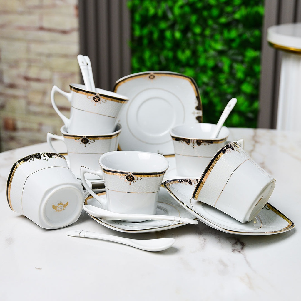 Service à Table 47 Pièces en Porcelaine Florence M4