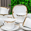 Service à Table 47 Pièces en Porcelaine Florence M4