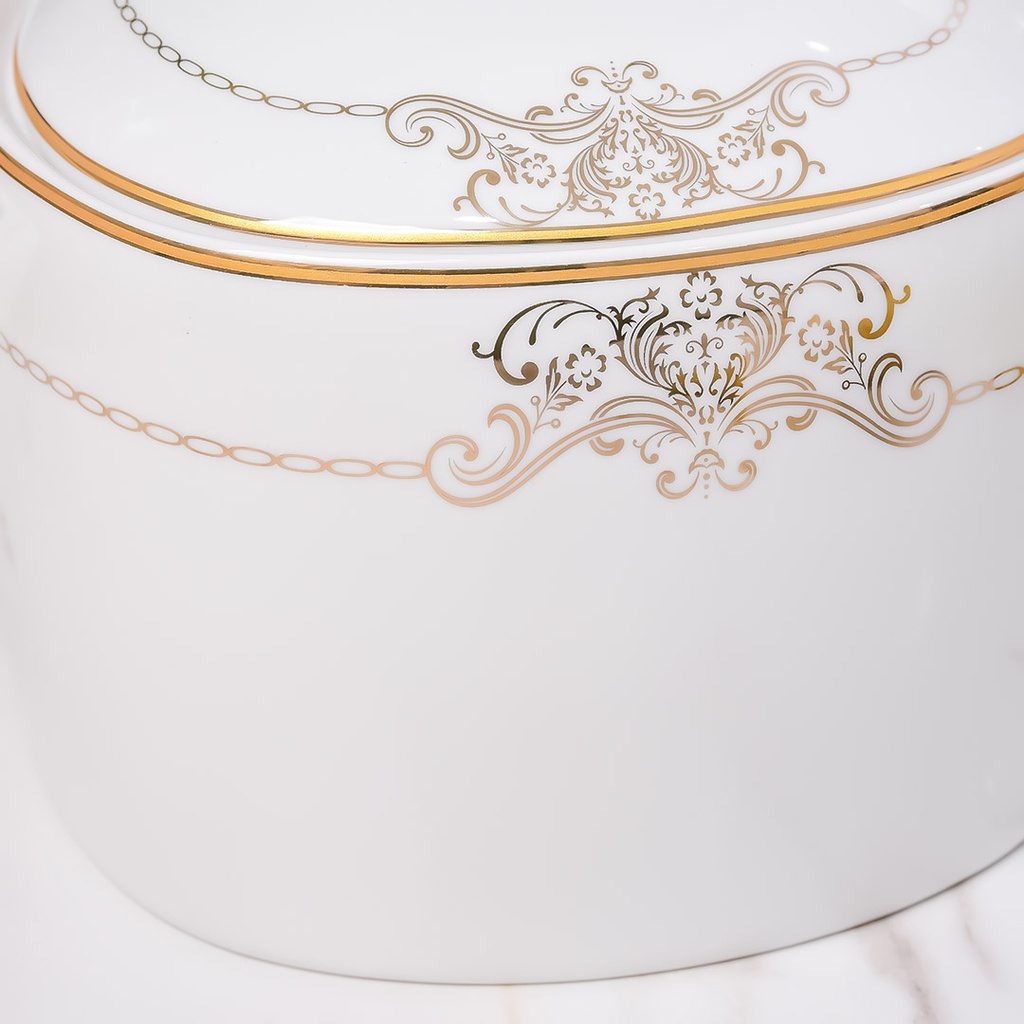 Service à Table 47 Pièces en Porcelaine Florence M3