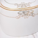 Service à Table 47 Pièces en Porcelaine Florence M3