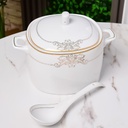 Service à Table 47 Pièces en Porcelaine Florence M3