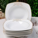 Service à Table 47 Pièces en Porcelaine Florence M3