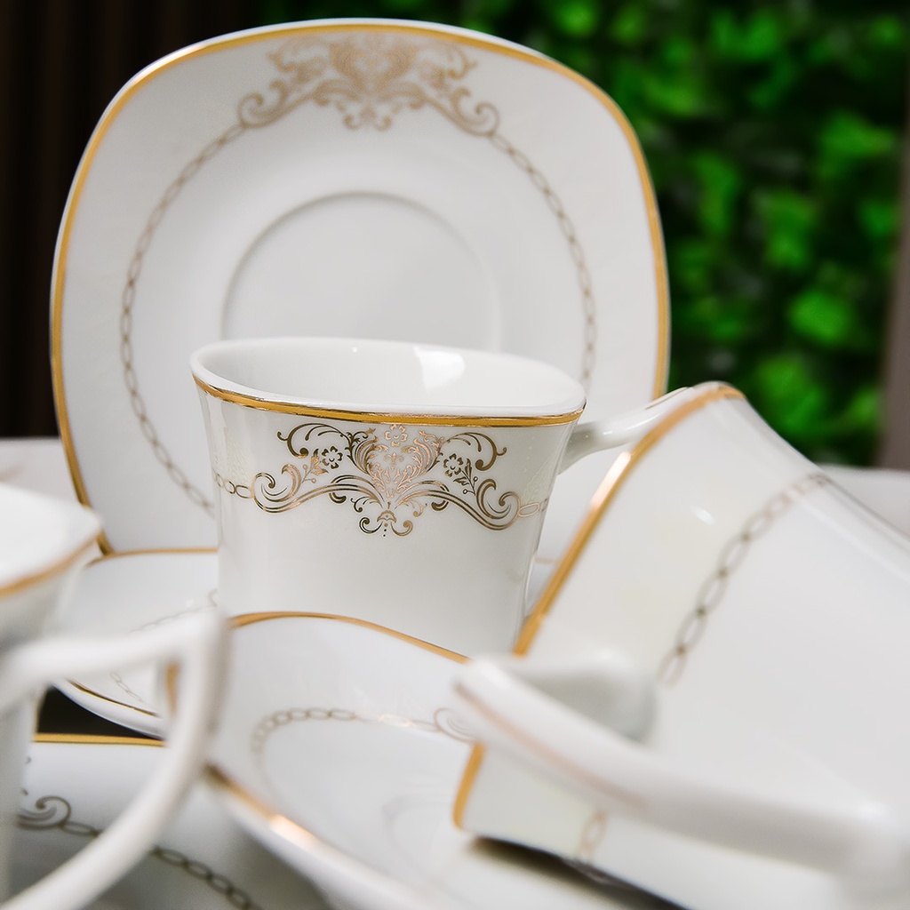 Service à Table 47 Pièces en Porcelaine Florence M3