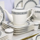 Service à Table 114 Pièces en Porcelaine Florence M1