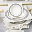 Service à Table 114 Pièces en Porcelaine Florence M1