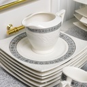 Service à Table 114 Pièces en Porcelaine Florence M1