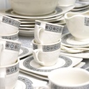 Service à Table 114 Pièces en Porcelaine Florence M1