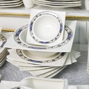 Service à Table 114 Pièces en Porcelaine Florence M2