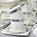 Service à Table 114 Pièces en Porcelaine Florence M2