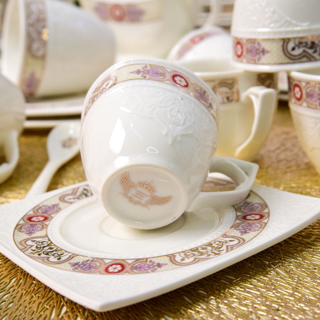 Service à Table 114 Pièces en Porcelaine Florence M4