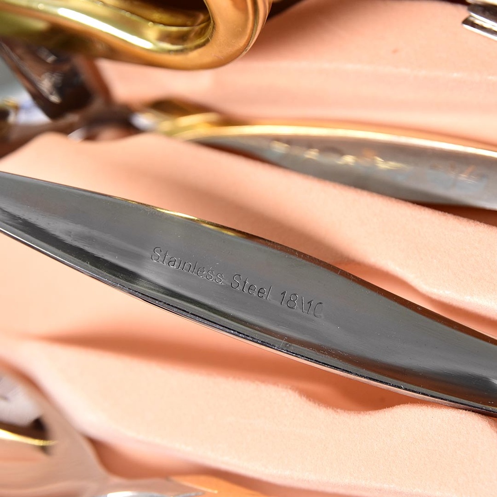 Coffret Ménagère De Cuisine 86 Pièces Golden House - Model 5