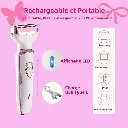 Kit d'épilation rechargeable corps et visage pour femme 4 en 1 Daling