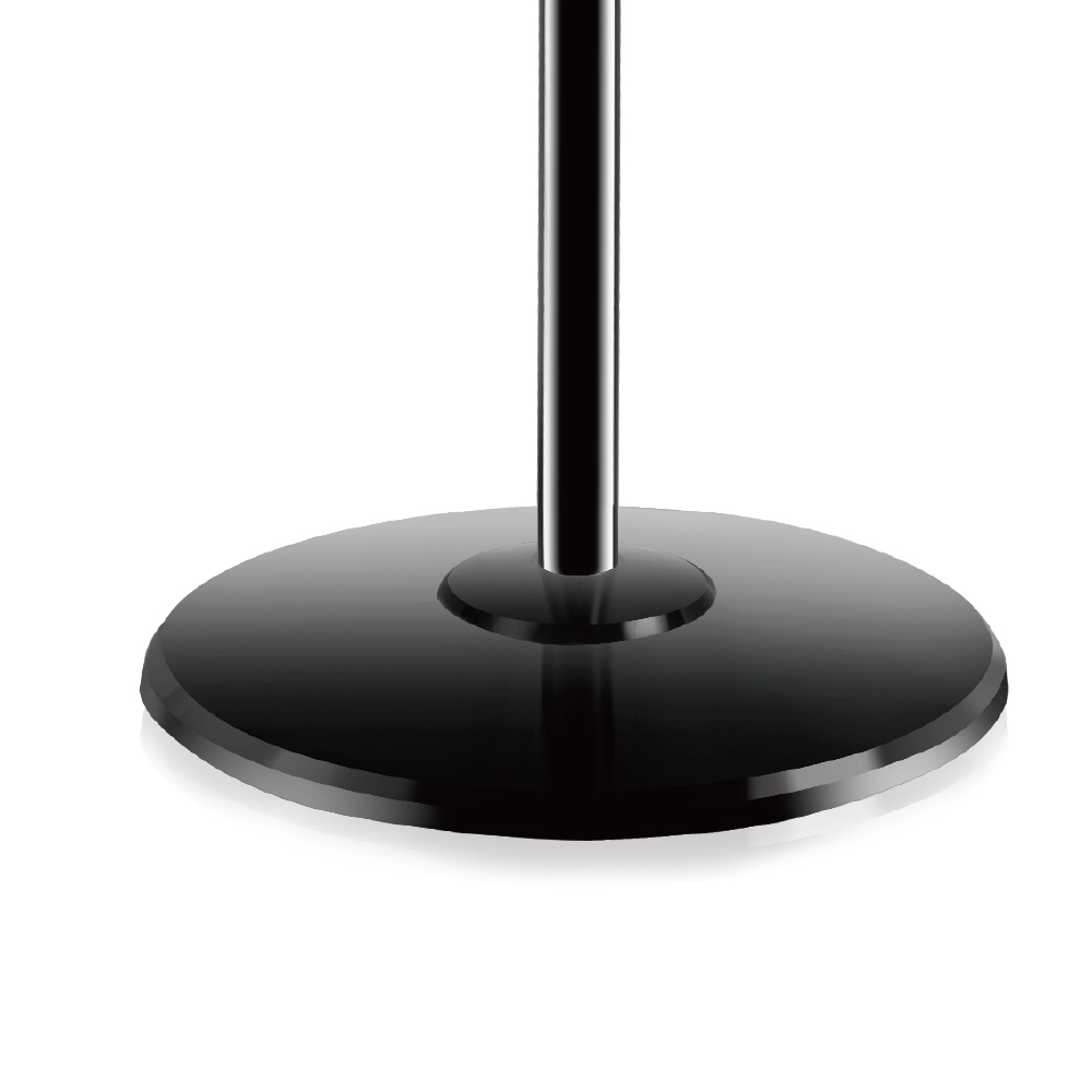 Ventilateur sur Pied Avec Télécommande 60W Noir
