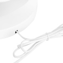 Ventilateur de Table 25W Blanc