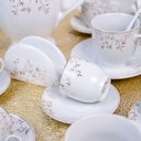 Service à Table en Porcelaine 72 Pièces Bravo Doré Motif 6