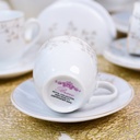 Service à Table en Porcelaine 72 Pièces Bravo Doré Motif 6