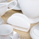 Service à Table en Porcelaine 72 Pièces Bravo Doré Motif 4