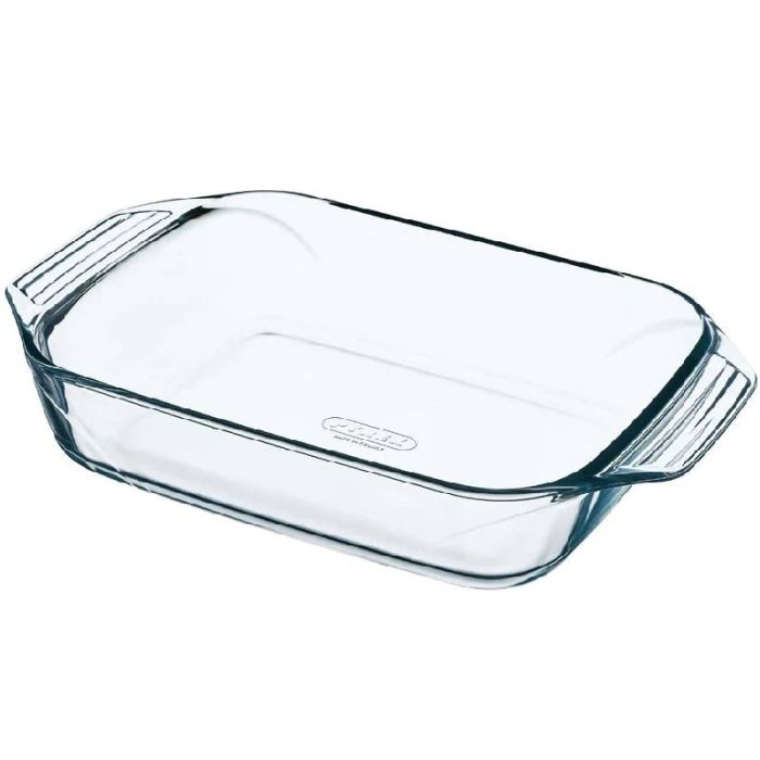 Ensemble de 2 Pats Rectangulaire Pyrex Irrésistible 35x23Cm et 31x20 Cm