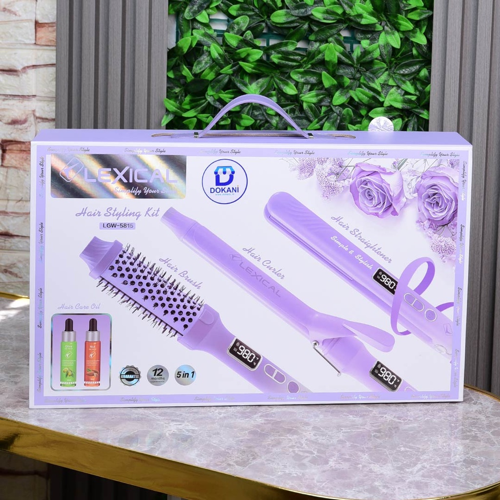 Coffret Cheveux 5 en1 Avec 2 Sérum Gratuit Lexical 980°F