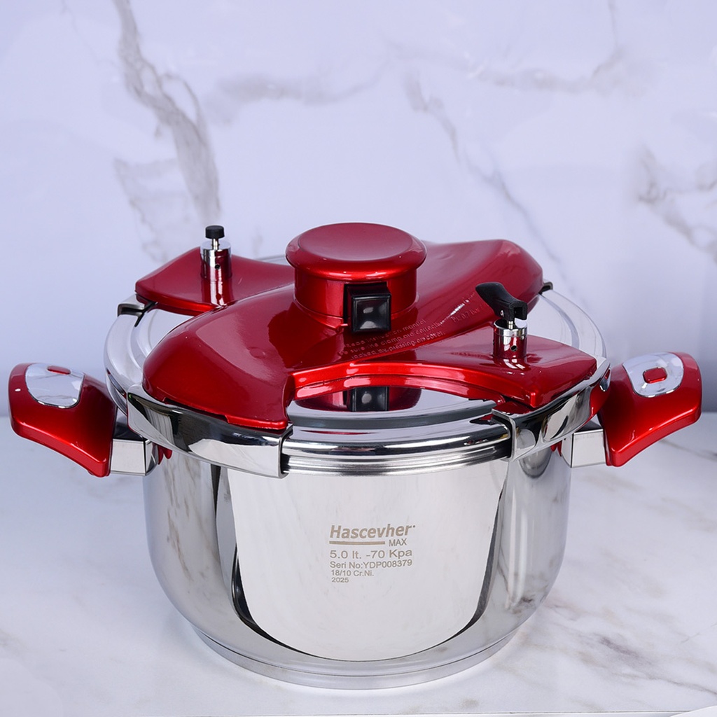 Batterie de Cuisine 29 Pièces Inox 18/10 Hascevher 