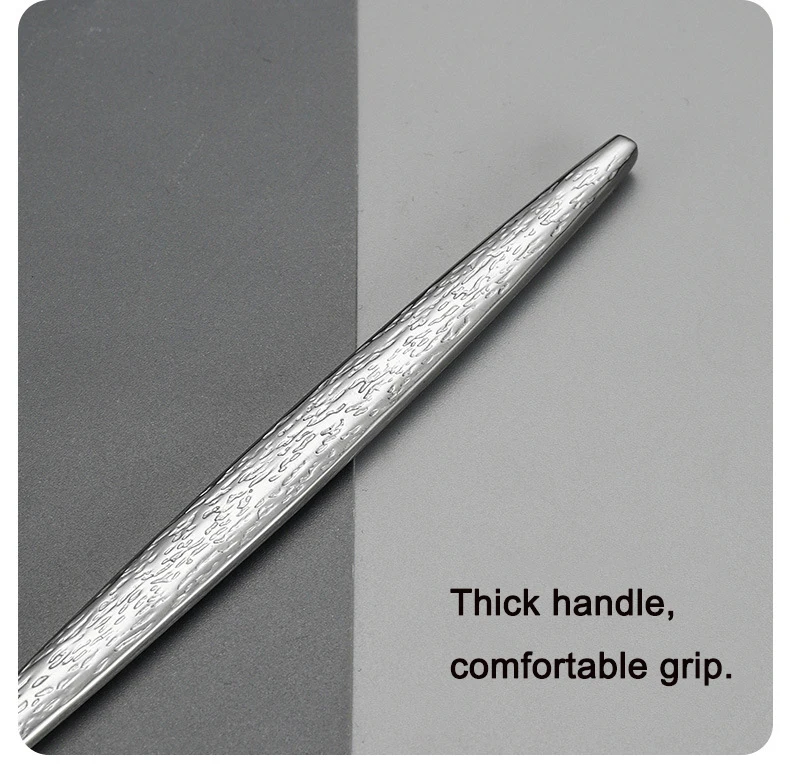 Coffret Ménagère 24 Pièces En Acier Inoxydable Argenté