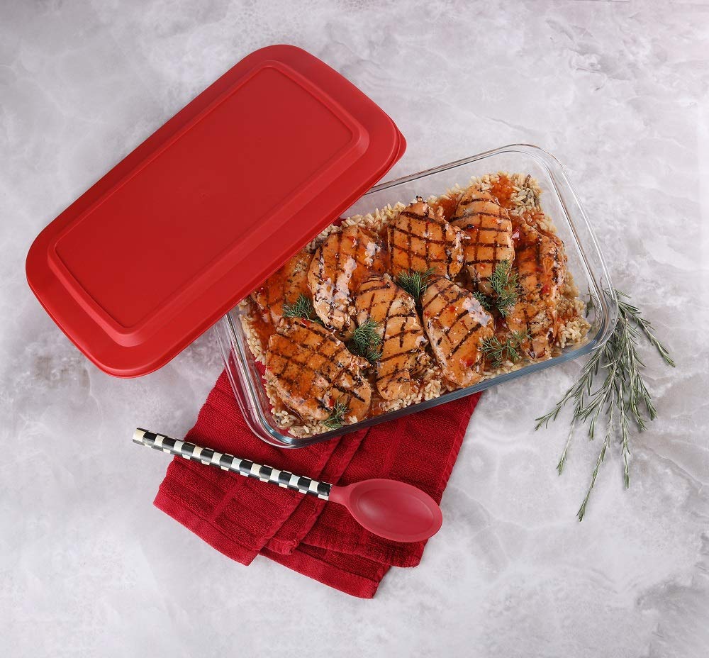 Set de 3 plat de cuisson Diamonds avec couvercle