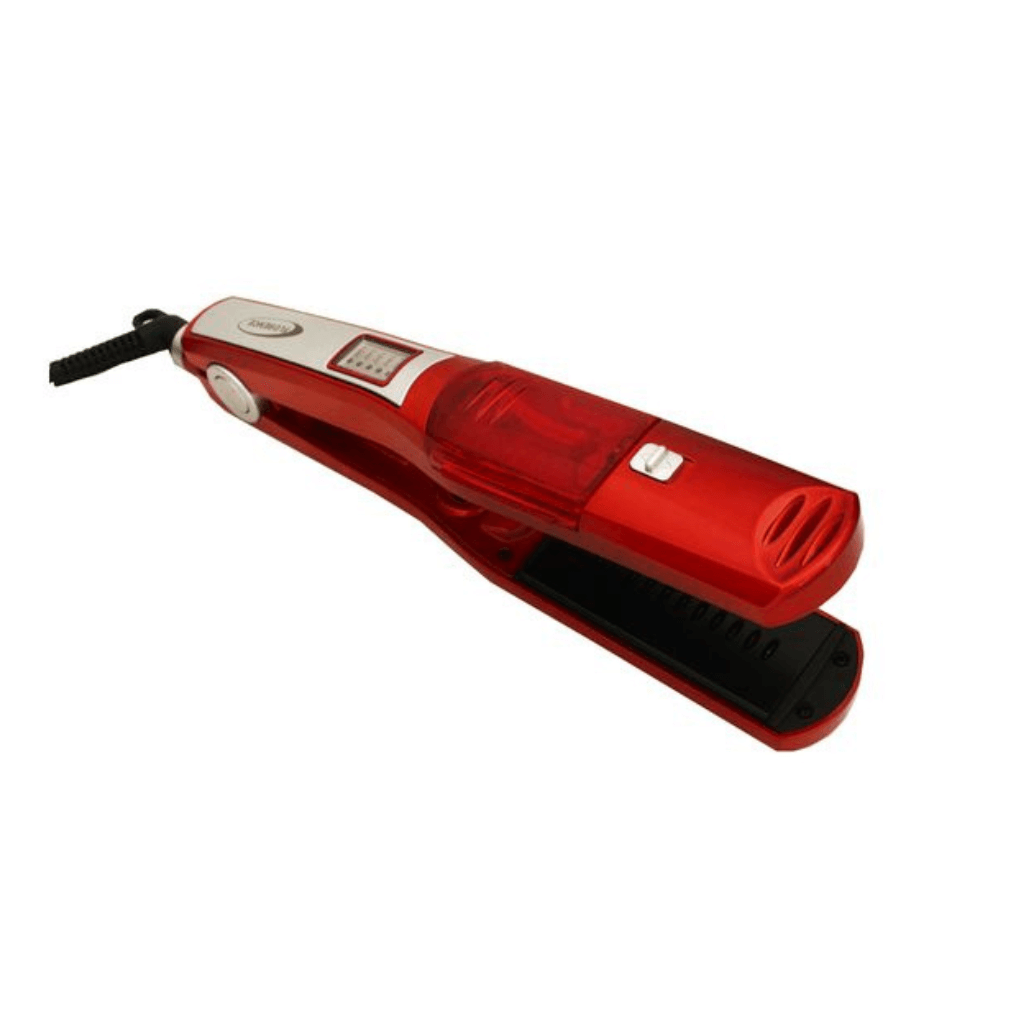 Lisseur Cheveux Florence À Vapeur Céramique (Rouge)