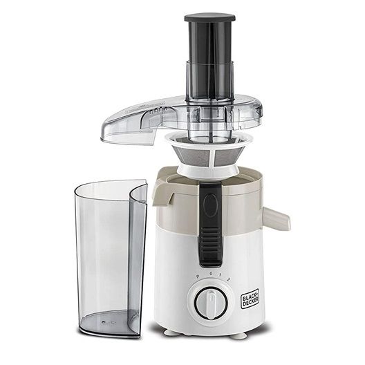 Black & Decker Extracteur de jus 250W 950ml – Blanc