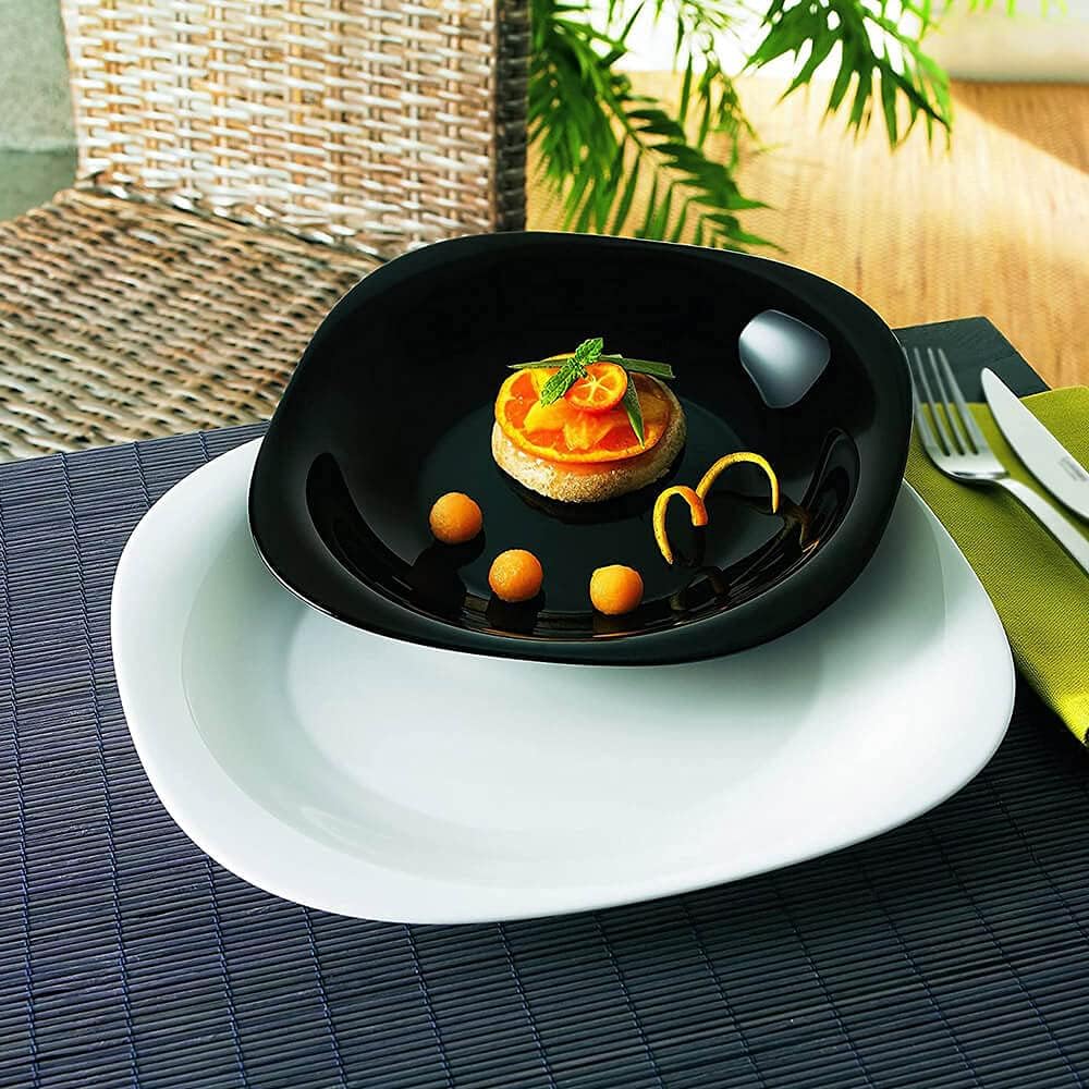 Lot De 6 Assiette Plat Luminarc CARINE 27 Cm 