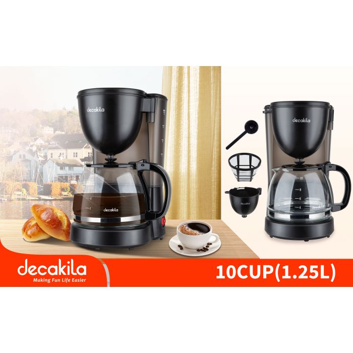 Decakila Cafetière électrique 750W - 1,25L