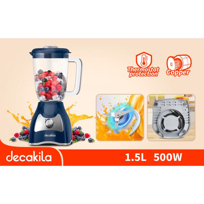 Decakila Blender Compact 1.5L – 500W