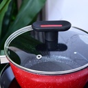 Ensemble de 4 Casseroles Hot Chef Rouge