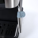 Machine À Café Expresso Cappuccino Latté Florence1050W 1,6 L Noir 