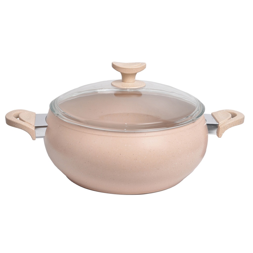 Marmite Granite Lines 3,8L 24 cm Beige