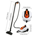 Decakila Nettoyeur Vapeur 1800W -  1,3L