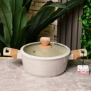 Marmite Granite Sizar 22 cm - Beige