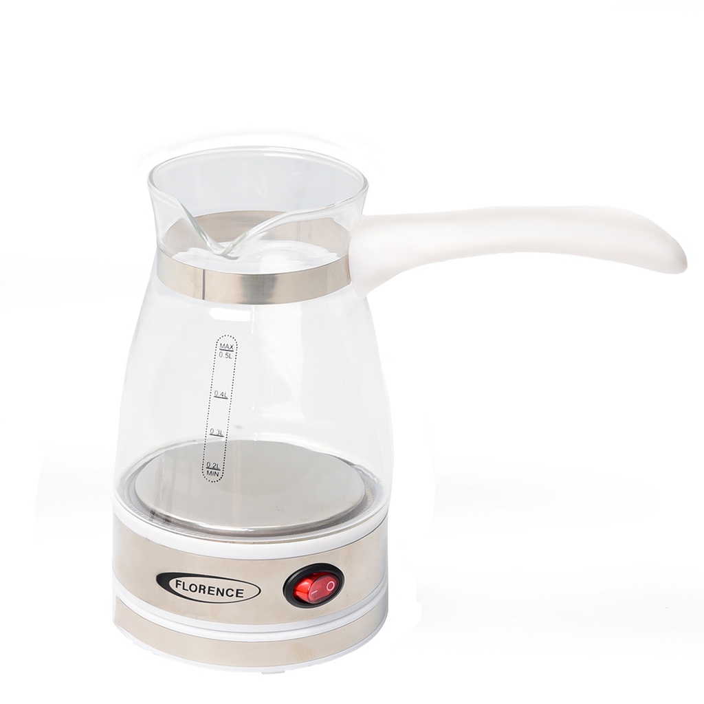 Cafetière à Café Turc Florence 600W - 0,5L - Blanc