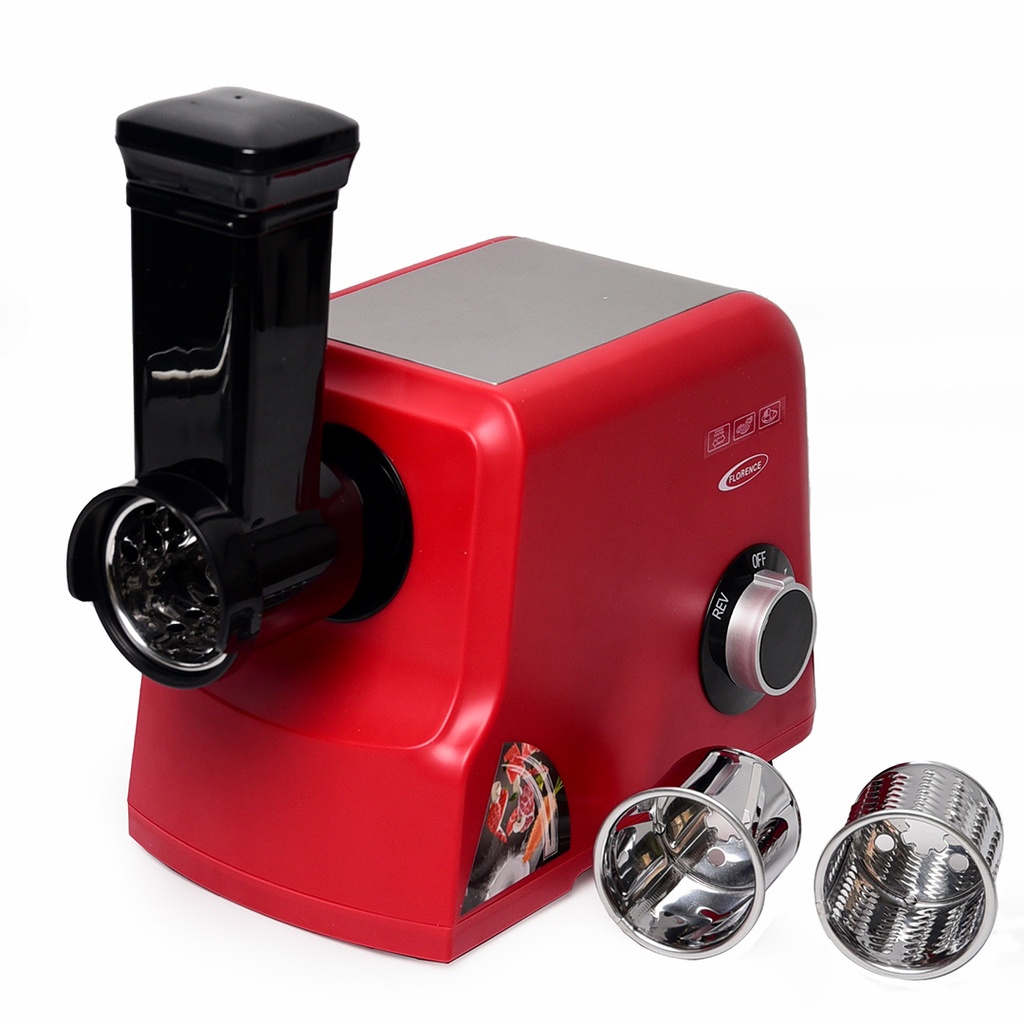 Hachoir à Viande & Râpe Florence – 1000W Rouge