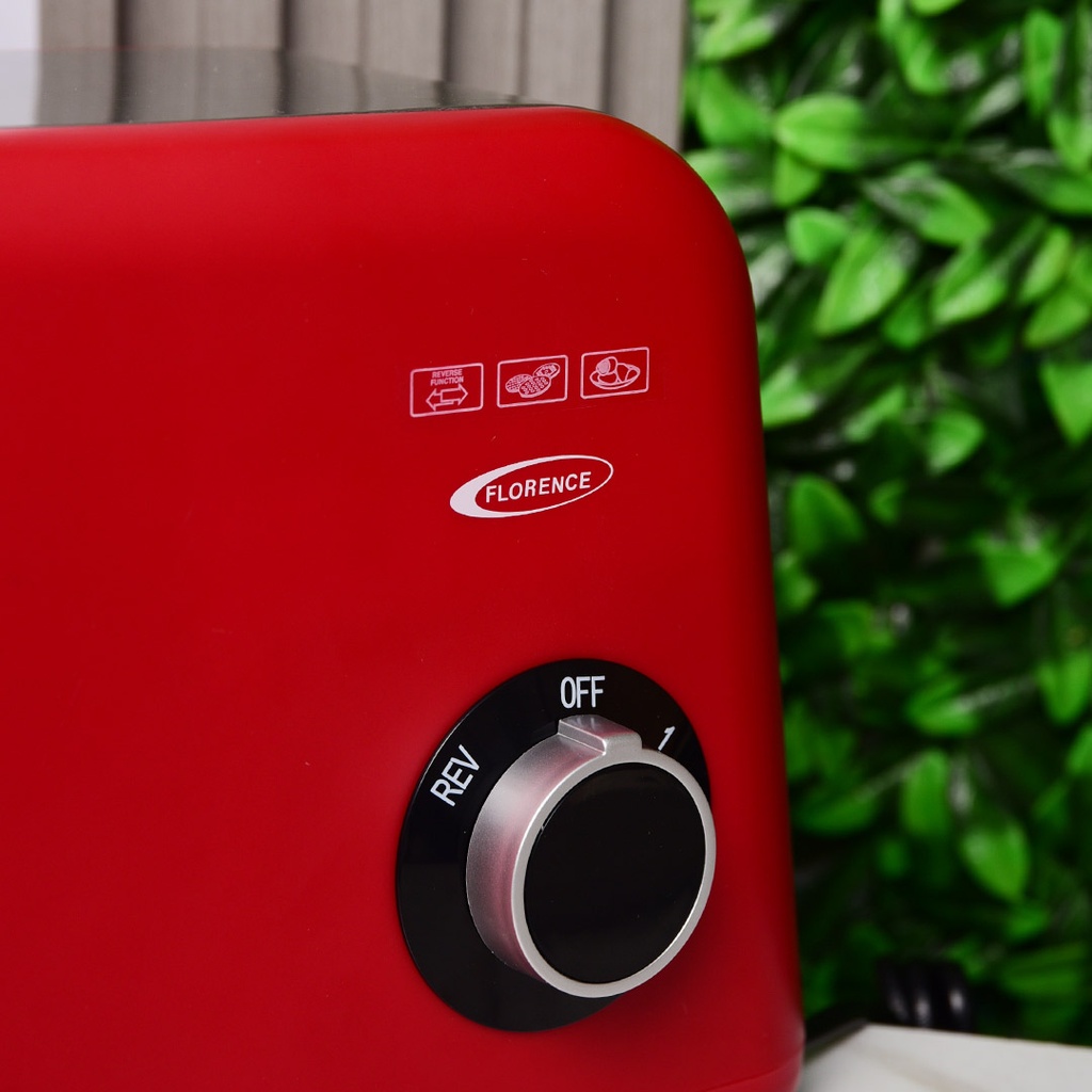 Hachoir à Viande & Râpe Florence – 1000W Rouge