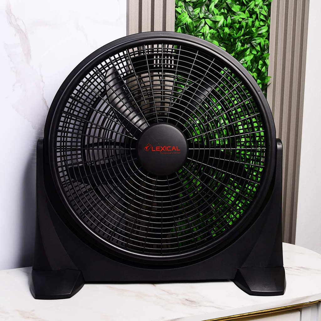 Ventilateur Lexical 3 Vitesse 20 Pouce -Noir