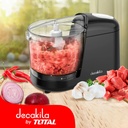 Decakila Mini hachoir électrique 100W - 0,35L