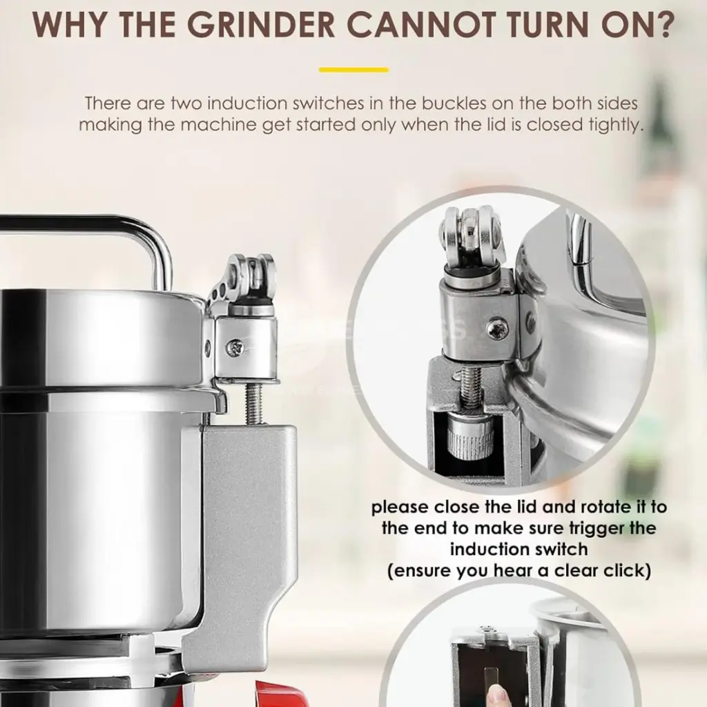 Moulin Professionnel Multi-fonctions Prova 1500W