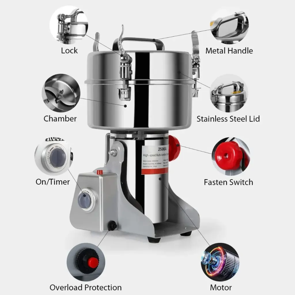 Moulin Professionnel Multi-fonctions Prova 1500W