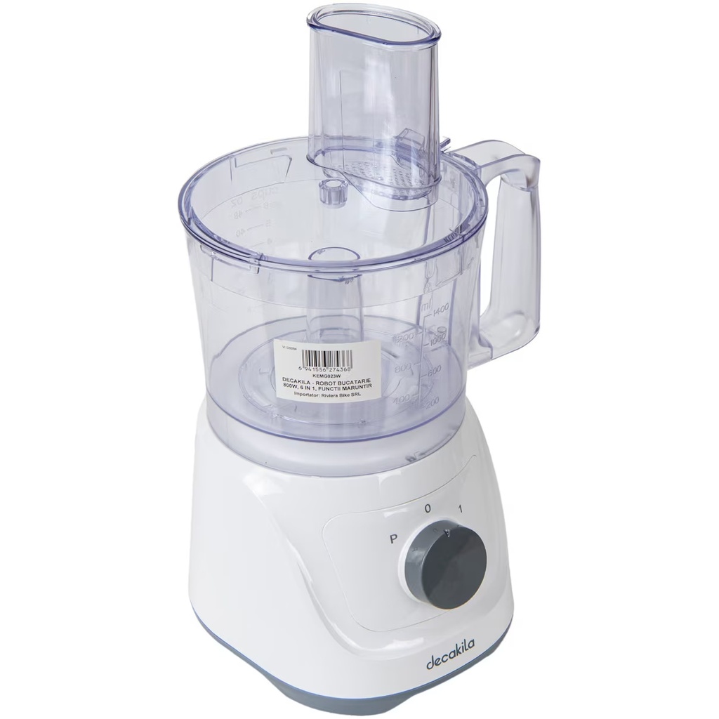 Decakila Robot Multifonction 6-en-1 800W - 1,5L