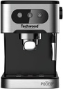 Machine Expresso Techwood 20 Bars avec Buse Vapeur & Réservoir 1,5L – Compatible Café Moulu & Capsules TCA-156EXN