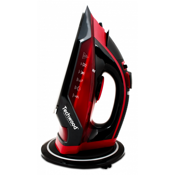 Fer à Vapeur Sans Fil Techwood Semelle Céramique, Vapeur Réglable & Auto-Nettoyant – TFS-246