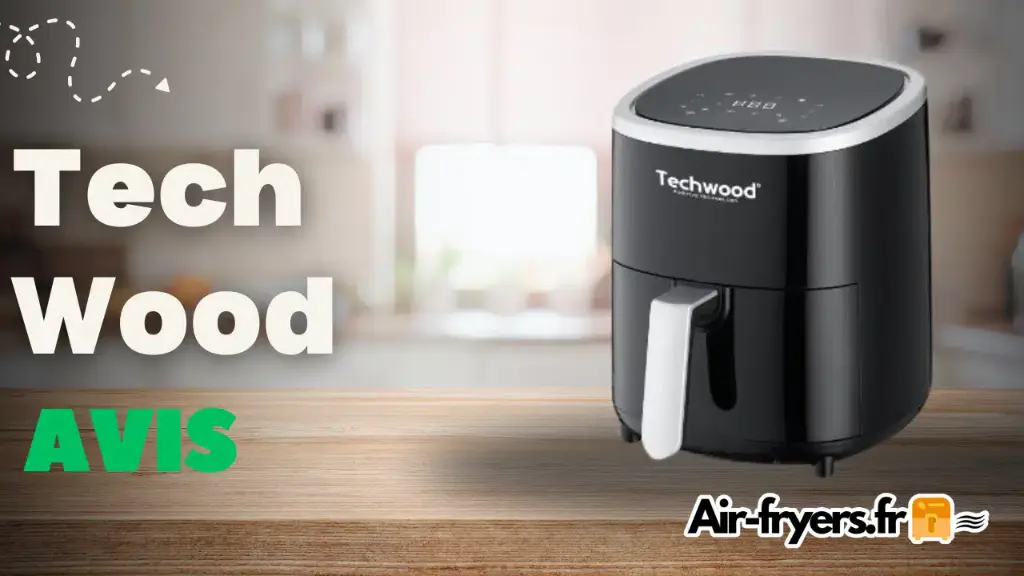 Friteuse Digitale Sans Huile Techwood 3,5L, 8 Programmes & Minuterie 60min – TFR-358SHD